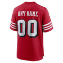 Camiseta NFL San Francisco 49ers - Scarlet - Versión Alternativa de Juego