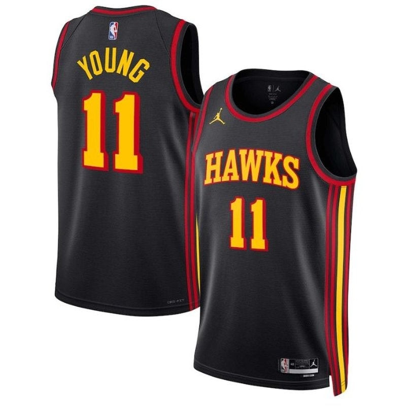 Trae Young - Atlanta Hawks - 2023 Impact Edition NBA Jersey - Black