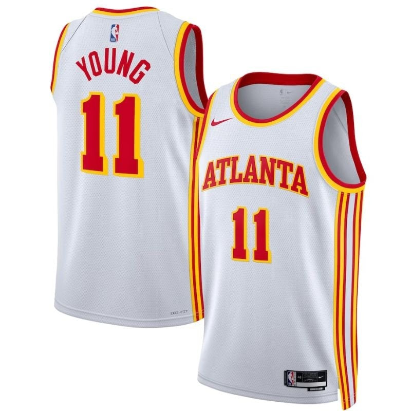 Trae Young - Atlanta Hawks - 2023 NBA Association Edition Jersey - White