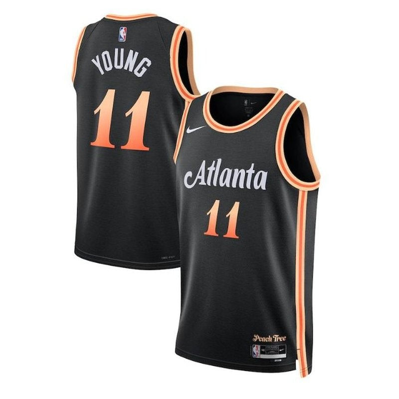 Trae Young - Atlanta Hawks - 2023 NBA City Edition Jersey - Black