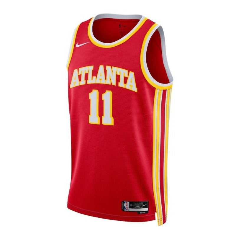 Trae Young - Atlanta Hawks - 2023 - Icon Edition - Red NBA Jersey