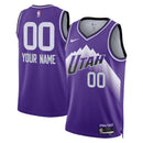 Camiseta NBA - Utah Jazz - Unisex23/24 - Morado - Edición Ciudad